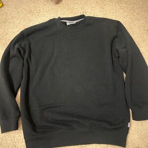 Men's Black Crewneck Sweater